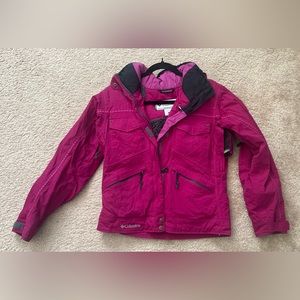 Columbia - titanium jacket Omni Tech -  Size S